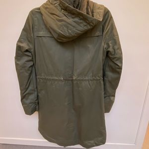 Green fall thick trench - H&M